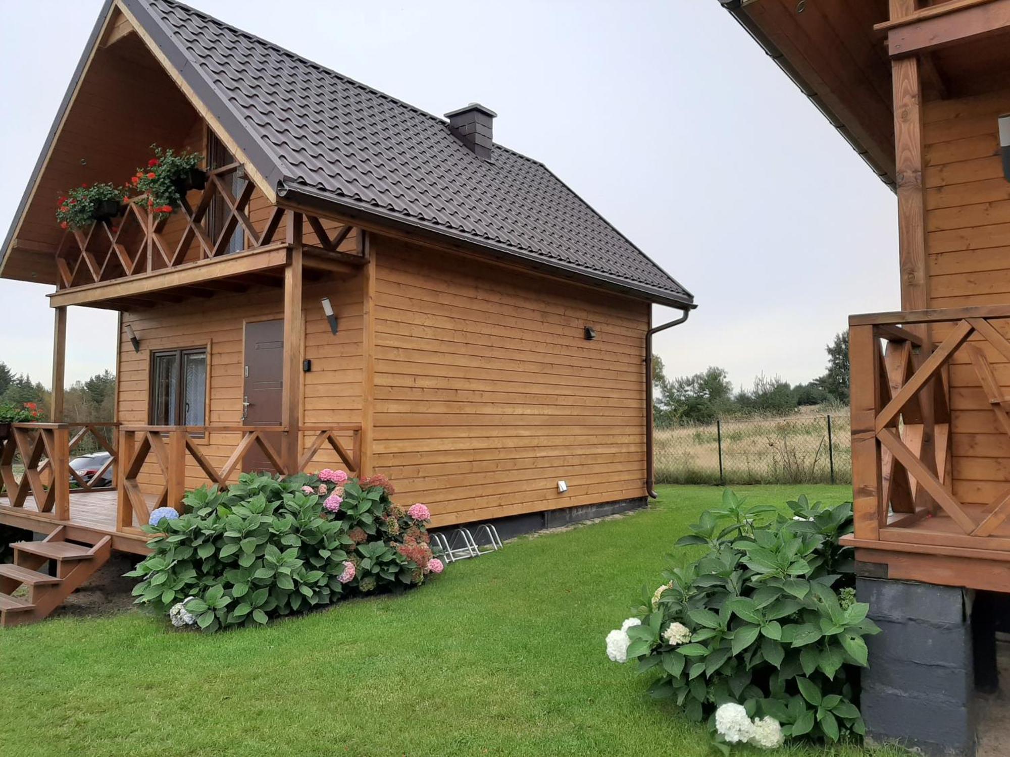 Czarcie Chatki Gardna Wielka Exterior foto