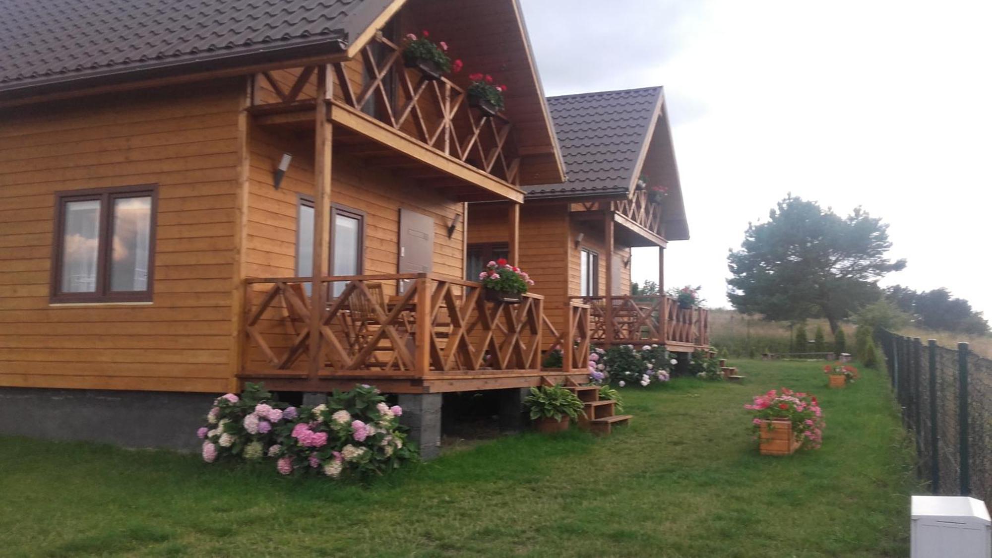 Czarcie Chatki Gardna Wielka Exterior foto