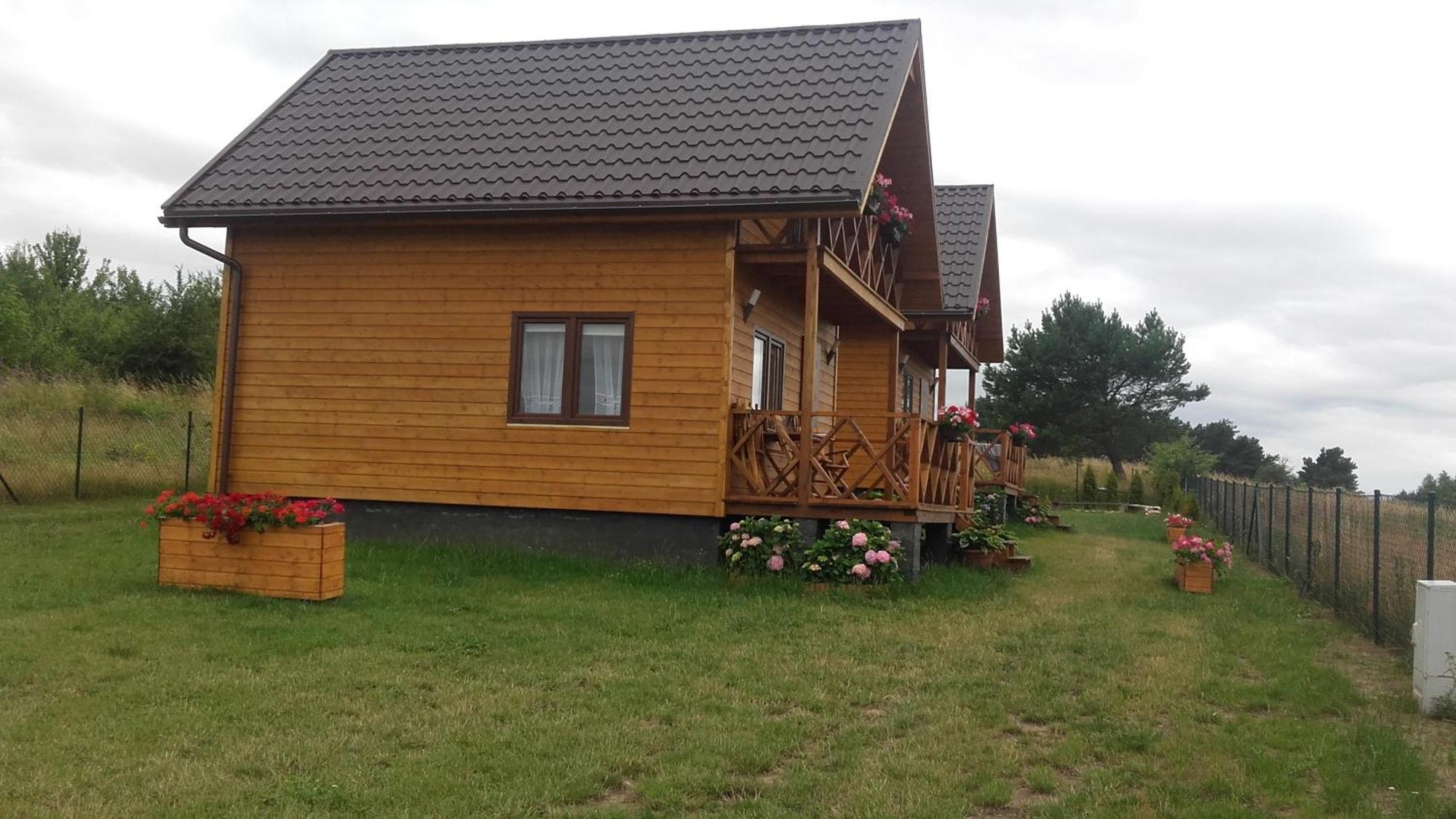 Czarcie Chatki Gardna Wielka Exterior foto