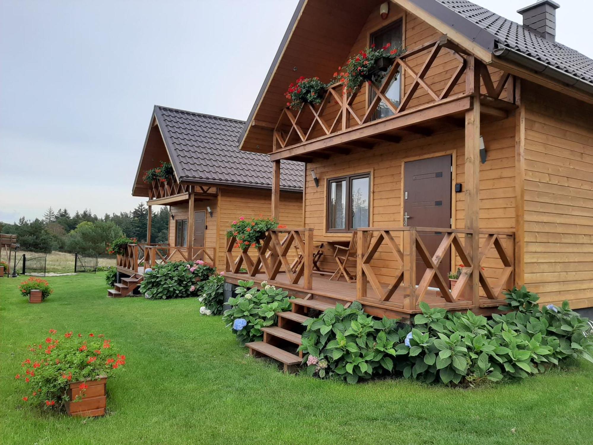 Czarcie Chatki Gardna Wielka Exterior foto